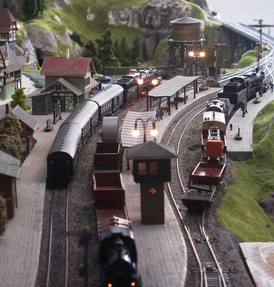 stationnetje overdag